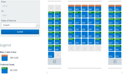 Select your Preferred Seat.